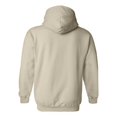 thumbnail image 2 of Gildan Mens Heavy Blend Hooded Sweatshirt, S, Sand, 2 of 2