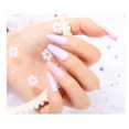 thumbnail image 4 of 100PCS Fake Nails Tips Clear Acrylic Nail Tips Full Cover False Nail Artificial Nails Coffin, 4 of 8
