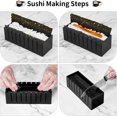 thumbnail image 5 of Sushi Maker Home Sushi Mold Press Plastic Sushi Maker Tool Easy Sushi Making Kit Sushi Set 10 Pieces, 5 of 5