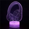 thumbnail image 1 of EGNMCR Night Lights Musical Instrument Night Light LED Colorful 16-Color Remote Control Desk Lamp Night light, 1 of 2
