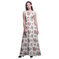 thumbnail image 1 of Bimba Robe Longue Maxi à Imprimé Floral pour Femmes, Tenue de Villégiature, Robe de Soirée - Grand, 1 of 1