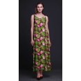 thumbnail image 3 of Bimba Robe Longue pour Femmes en Rayonne à Imprimé Floral Chic Bohème d'Été Maxi de Plage - X-Grand, 3 of 4