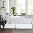 thumbnail image 2 of SGI Bedding 14 Inch Pleated Bed Skirt | Microfiber Bed Skirt | Fade Resistant, Wrinkle Free, Anti-static, Decorative, Extra Storage Space, Clutter-Free | Olympic Queen, White, 2 of 6