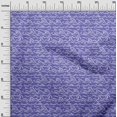thumbnail image 3 of oneOone Velvet Purple Fabric Asian Japanese Wave Sewing Craft Projects Fabric Prints By Yard 58 Inch Wide, 3 of 4