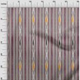 thumbnail image 2 of oneOone Cotton Silk Fabric Stripe Ikat Print Fabric BTY 42 Inch Wide, 2 of 4
