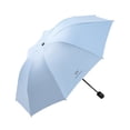 thumbnail image 1 of Jusqu'à 60 % de Rabais! Gspmoly Parapluie Automatique Trois Plis Huit avec Colle pour Protection Solaire et Protection. Parapluie Pliant de Soleil et Parapluie jusqu'à 60 % de Rabais, 1 of 1