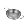 thumbnail image 4 of DOLITY Stainless Steel Paella Pan Cookware Korean Ramen Pot for Picnic Kitchen Soup 20cm, 4 of 9