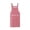 Red, variant on Antqov Kitchen Aprons, Apron for Cooking with 2 Pockets, Summer Canvas Apron Breathable Workwear Adult Fashion Chef Aprons for Men Women