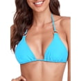 thumbnail image 3 of RELLECIGA Women's Triangle Bikini Top Swimsuit Swimwear, 3 of 6