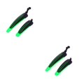 thumbnail image 4 of Decodeary 2x Garde-Boue d'Aile de Vélo Réglable et une Protection Fiable pour Vélo Vert Tendre Approprié 2Set, 4 of 6