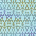 thumbnail image 1 of Ahgly Company Machine Washable Indoor Square Transitional Blue Lagoon Blue Area Rugs, 8' Square, 1 of 7