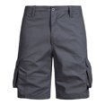 thumbnail image 2 of LSLJS Mens Fashion Sports Multi-Pockets Casual Summer Solid Zipper Short Pants, Mens Shorts Summer Clothes, 2 of 5