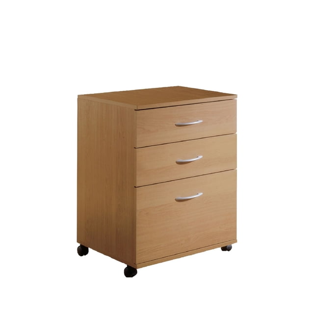 Nexera Essentials 3-Drawer Mobile File Cabinet #5092