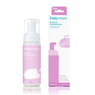 Frida Mom - Mousse de Guérison Périnéale à l'Hamamélis - Rétablissement Post-Partum - Bébé Nouveau-Né - Essentiel du Sac d'Hôpital Soulagement Rafraîchissant Instantané, Sans Ingrédients Agressifs, Soulage la Douleur