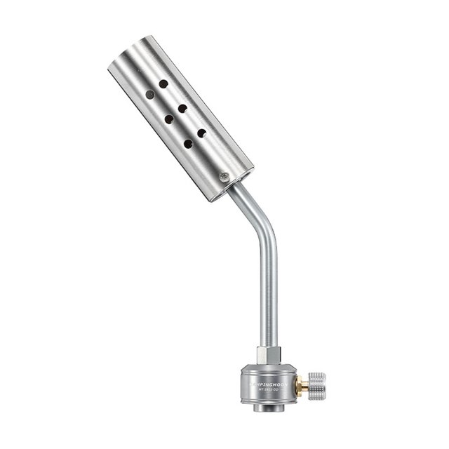 Stainless Steel Flame thrower With Preheating Tube Barbecue Fire Point Carbon Flamethrower