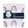 thumbnail image 2 of Gerber One pack Knit Cirb Sheet Boho Rainbow for Infants., 2 of 3