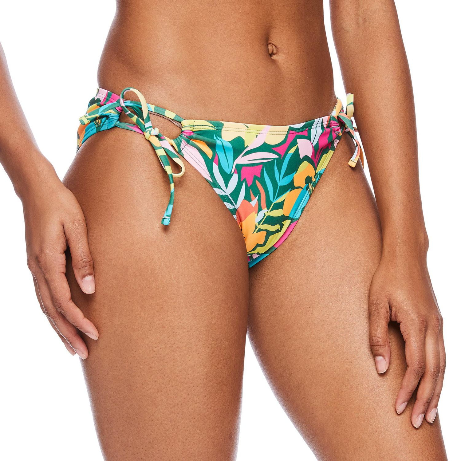 Bas de bikini avec ouverture en goutte No Boundaries pour femmes