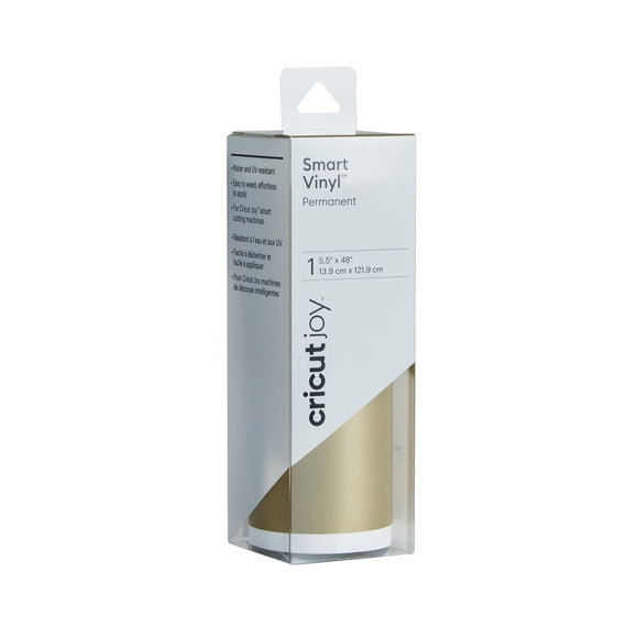 Cricut Joy™ Smart Vinyl™ Matless Permanent Vinyl, Gold