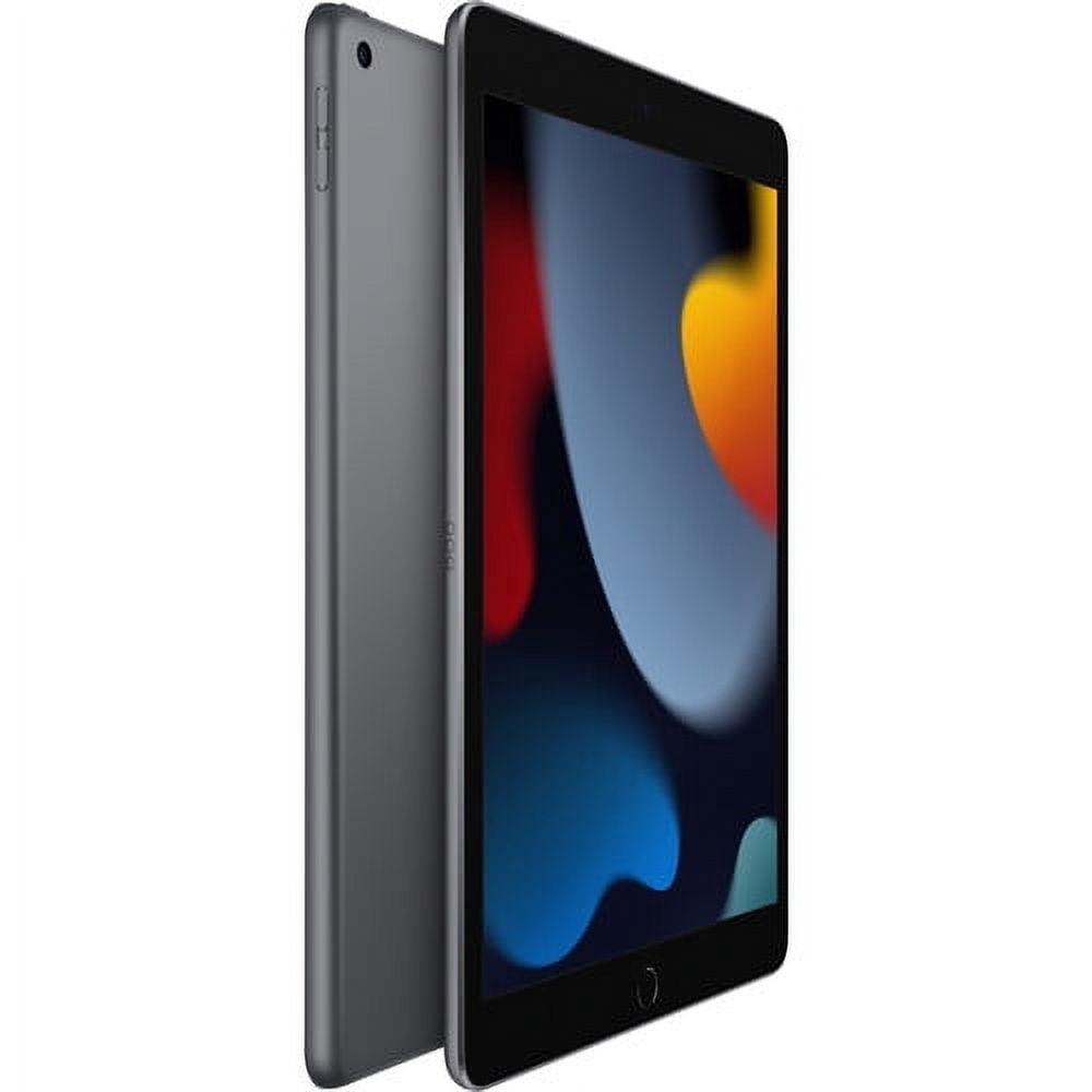 Refurbished (Fair) - Apple iPad 9th Gen 64GB Wi 10.2" Touchscreen Tablets - Space Grey (Apple A13 Bionic /  RAM / 64 GB eMMC / MacOS)