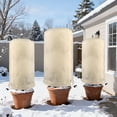 thumbnail image 4 of Hearth & Gear Cover With Zipper Drawstring For Outdoor And Shrubs In Winter Conditions Dog Proof Couch Cover Crop Cover Cover for Sofa Table Covers Covers Outdoor Table Umbrella Cover Easy Tunnel, 4 of 6