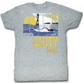thumbnail image 1 of Jaws Goin' Swimming Gray Heather Adult T-Shirt, 1 of 1