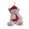 thumbnail image 1 of HOLIDAY TIME PLUSH TEDDY BEAR PINK, 5INCH, 1 of 3