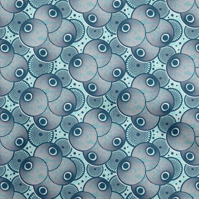 oneOone Velvet Turquoise Blue Fabric African Fabric For Sewing Printed Craft Fabric By The Yard 58 Inch Wide