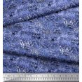 thumbnail image 2 of Soimoi Blue Rayon Fabric Leopard,Snake & Wild Skin Print Sewing Fabric BTY 56 Inch Wide, 2 of 3