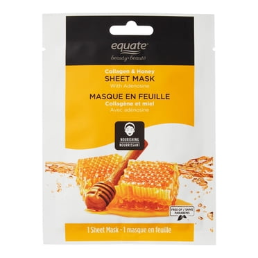 Masque en feuille nourrissant au collagène et au miel Equate Beauté
