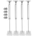 thumbnail image 3 of Ensemble de 4 Pcs Tige Hydraulique Robuste, Tige de Support de Porte de Style Moderne, pour Armoires Garde-Robes Bibliothèques Plateformes, 3 of 8
