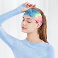 thumbnail image 4 of Yoga Headband Simple Colorful: 6PCS Elegant Stretch Headband Workout Headband, 4 of 10