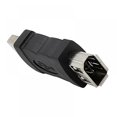 thumbnail image 3 of For Printer Digital Camera Hard Disk Firewire IEEE 1394 6 Pin to USB Adapter Cable Converter Firewire 6 Pin to Male USB, 3 of 9