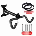 thumbnail image 2 of Adjustable Wall-Mounted Double Hook Bike Rack for Mountain Bikes – Space-Saving Indoor Storage Solution with Secure Fixation and Durable Construction for Two Bicycles and Sporting Equipment, 2 of 6