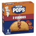 thumbnail image 2 of Pillsbury Pizza Pops, 3 Viandes, Collations de Pizza Surgelées 4 Pizzas Collations, 2 of 5
