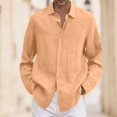 thumbnail image 2 of 2025 Combinaison Décontractée Unie d'Été pour Homme Grande Taille Chemise Ample à Manches Courtes Boutonnée Col Rabattu pour Homme Grande Chemise à Manches Courtes Longues, 2 of 5