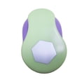 thumbnail image 3 of Maytalsory 1Pc Hole Punch Scrapbooking Effortless Photo Album Paper Punchers Handmade Manual Tools Consistent Design 3-3.7cm hexagon 1.5'', 3 of 6
