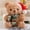 Brun1203, variante sur ddioayh Liquidation Ourson de Noël Ornement Cadeau d'Anniversaire pour Enfants Compagnon et Poupée