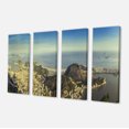 thumbnail image 2 of Rio de Janeiro avec Copacabana - Impression d'Art sur Toile Paysage, 2 of 3