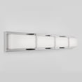 thumbnail image 3 of Artika Subway LED Integrated 35-inch 4-Section Vanity - Chrome Finish, 3 of 7
