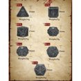 thumbnail image 3 of Dungeons and Dragons Polyédrique D&D dés, Violet, 3 of 6