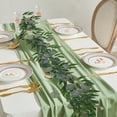 thumbnail image 4 of WRKEKC Clearance Simulated Willows Leaf Eucalyptuss Rattan Artificial Round Apples Leaf Ivy Wedding Party Decoration Eucalyptuss Leaf Rattan, 4 of 6