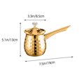 thumbnail image 4 of Minkissy Arabic Coffee Cups Turkish Coffee Pot Traditional Retro Shape Milk Warming Coffee Enthusiasts 1 Pcs, 4 of 8
