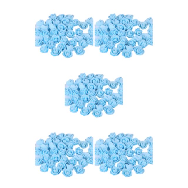 Transemion 500pieces Wreath Wedding House Decor Lasting Impression With These Exquisite sky blue 5Set