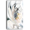 thumbnail image 1 of Tableau mural sur toile imprimée Design Art Verre blanc florale, 1 of 2
