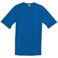thumbnail image 1 of Two-Button Baseball Jersey Xl Royal, 1 of 1