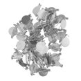 thumbnail image 3 of 50pcs Silver Brooch Base Blanks Trays Findings Brooch Pin Backs Pins Setting DIY Findings 2 cm, 3 of 7