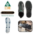 thumbnail image 4 of vangelo ASTM and CSA Approved Steel Toe Men Safety Shoe HELMUT-4 Puncture and Toe Protection Non-Slip Black Size 9.5W, 4 of 5