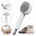 thumbnail image 2 of Spray Comb Hair Removal Brush for Cats & Dogs, White, 2 of 12