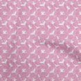 thumbnail image 1 of oneOone Rayon Light Pink Fabric Flamingo Sewing Craft Projects Fabric Prints By Yard 56 Inch Wide, 1 of 5