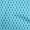 thumbnail image 1 of oneOone Rayon Arctic Blue Fabric Check Argyle Craft Projects Decor Fabric Printed By The Yard 56 Inch Wide, 1 of 4